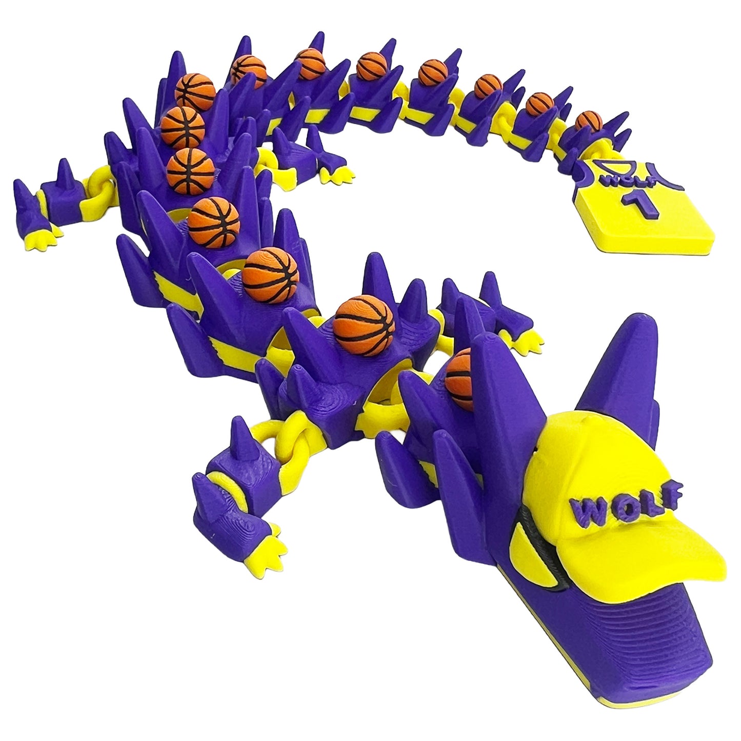 Basketball Dragon – Custom 3D Printed Collectible