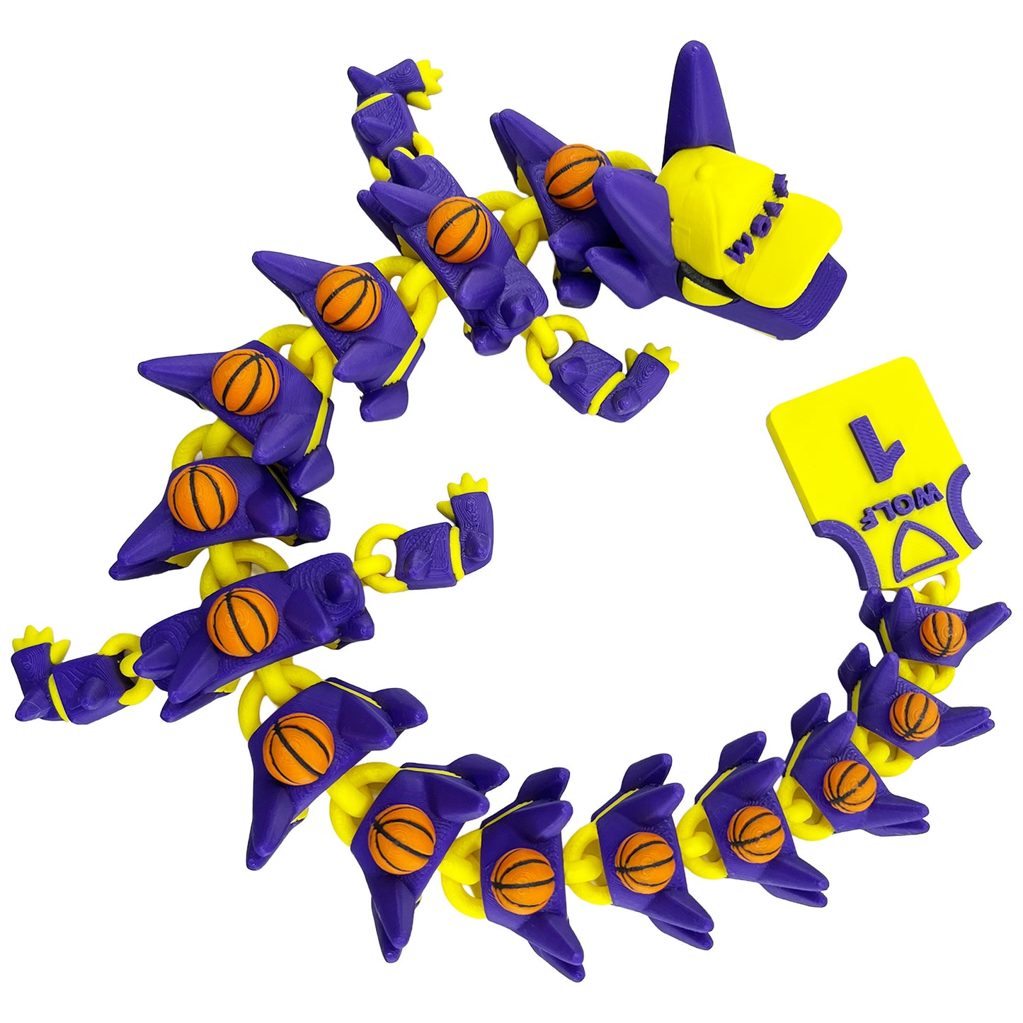 Basketball Dragon – Custom 3D Printed Collectible