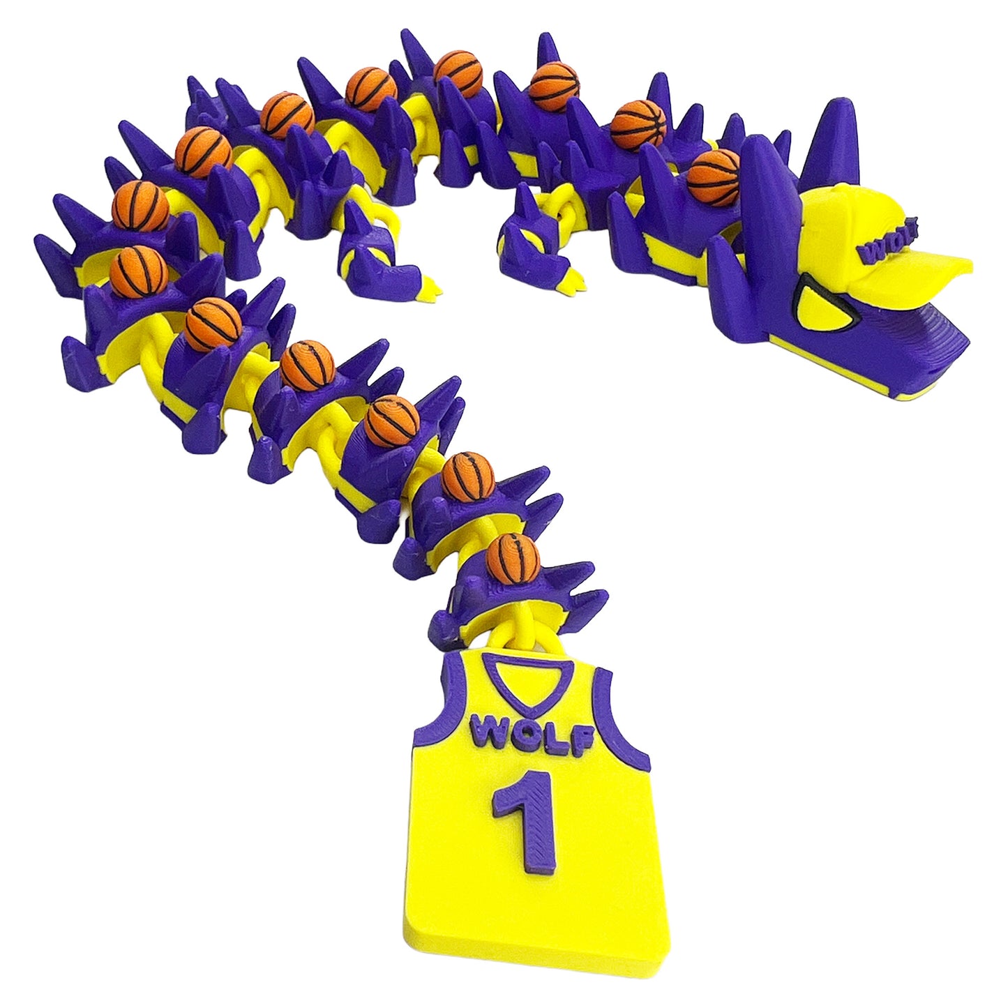 Basketball Dragon – Custom 3D Printed Collectible