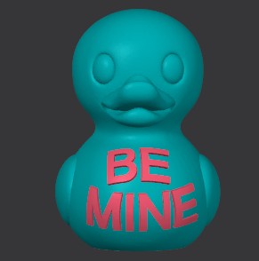 Set of Valentine’s Candy Ducks (7)
