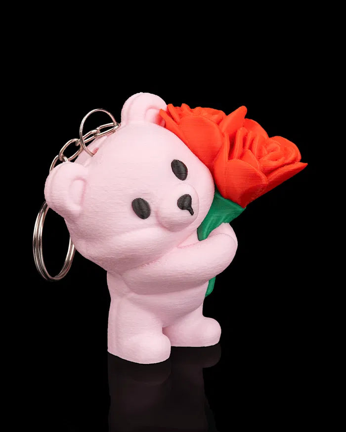 Bloom Bear Keychain