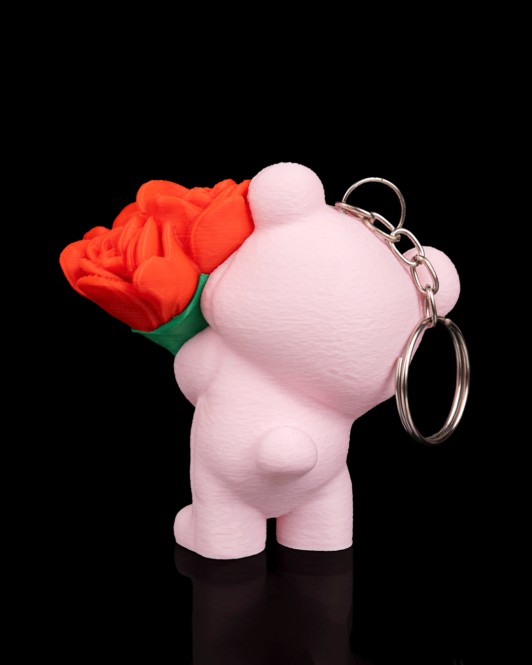 Bloom Bear Keychain