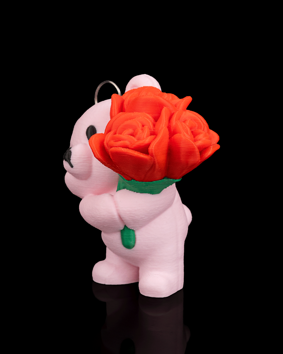 Bloom Bear Keychain