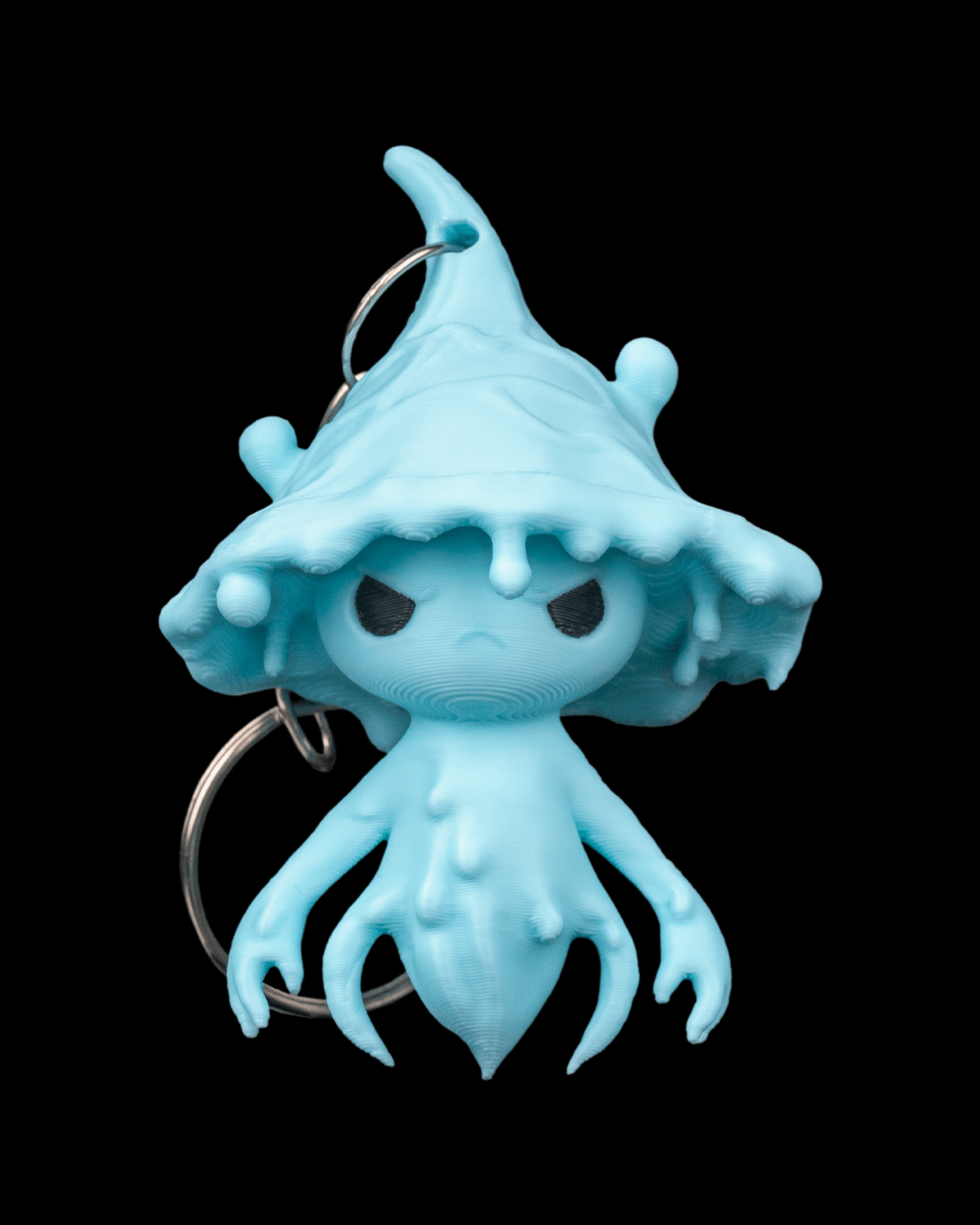 💧 Bloop, the Water Spirit Keychain or Bookbag Charm