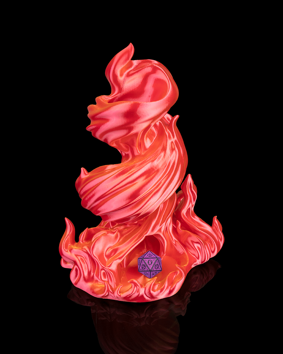 Burning Roll Dice Towe