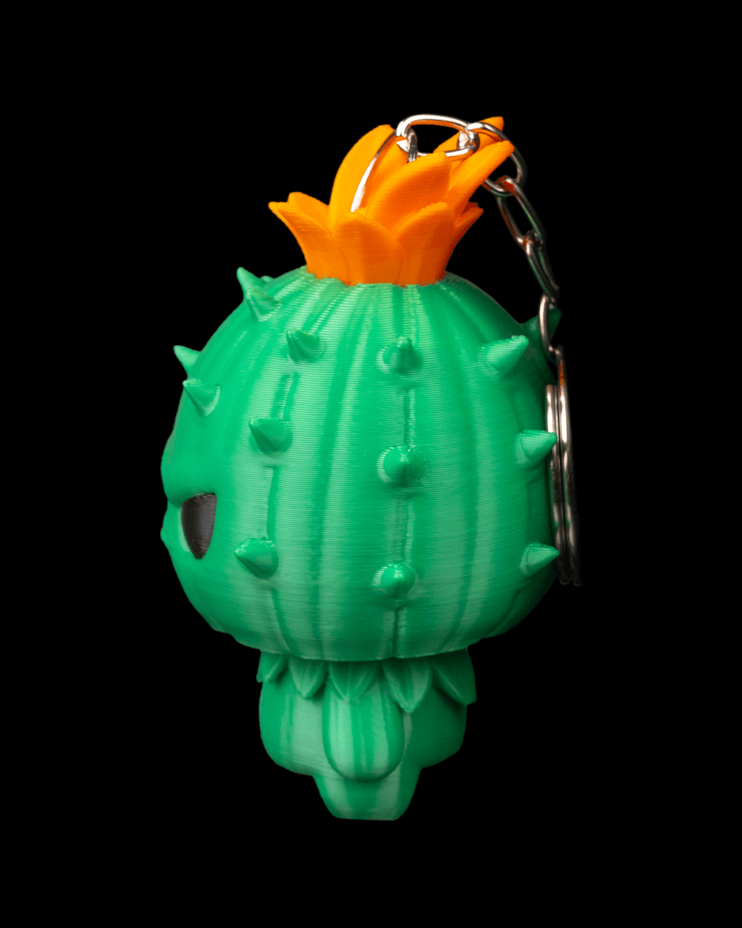 🌵 Cali, the Cactus Spirit Keychain or Bookbag Charm