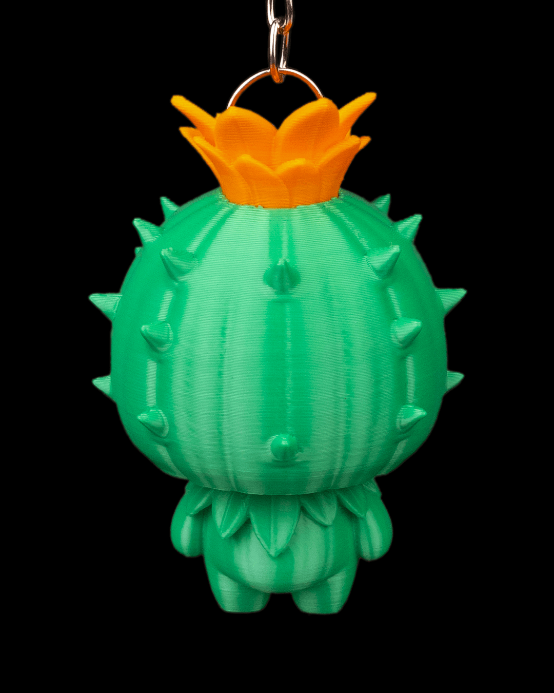 🌵 Cali, the Cactus Spirit Keychain or Bookbag Charm