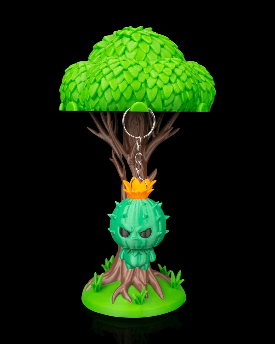 🌵 Cali, the Cactus Spirit Keychain or Bookbag Charm