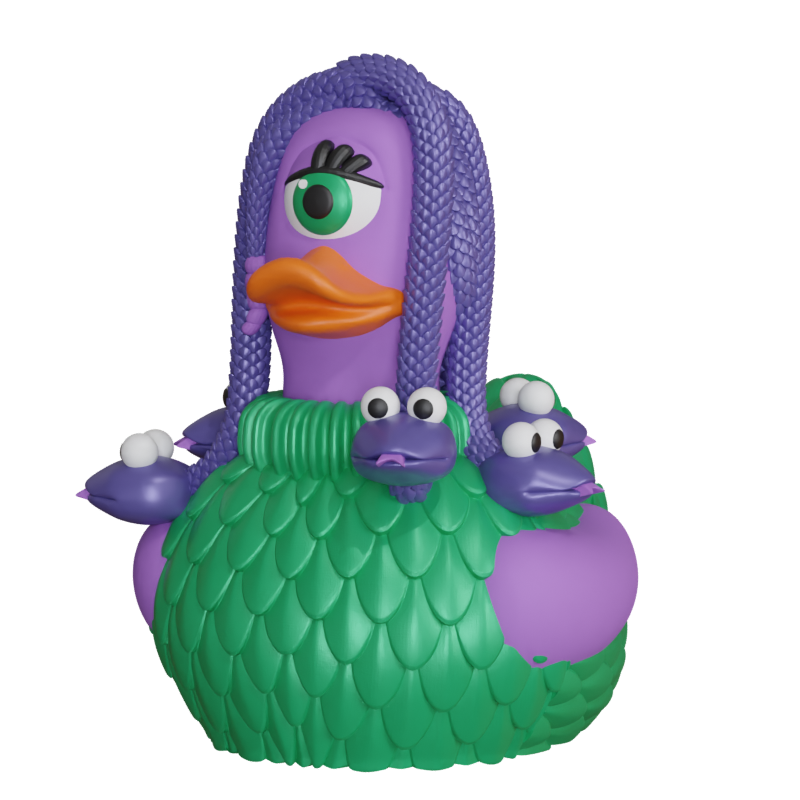 Celia Mae Duck — Stylish, Sassy, and Full of Personality!