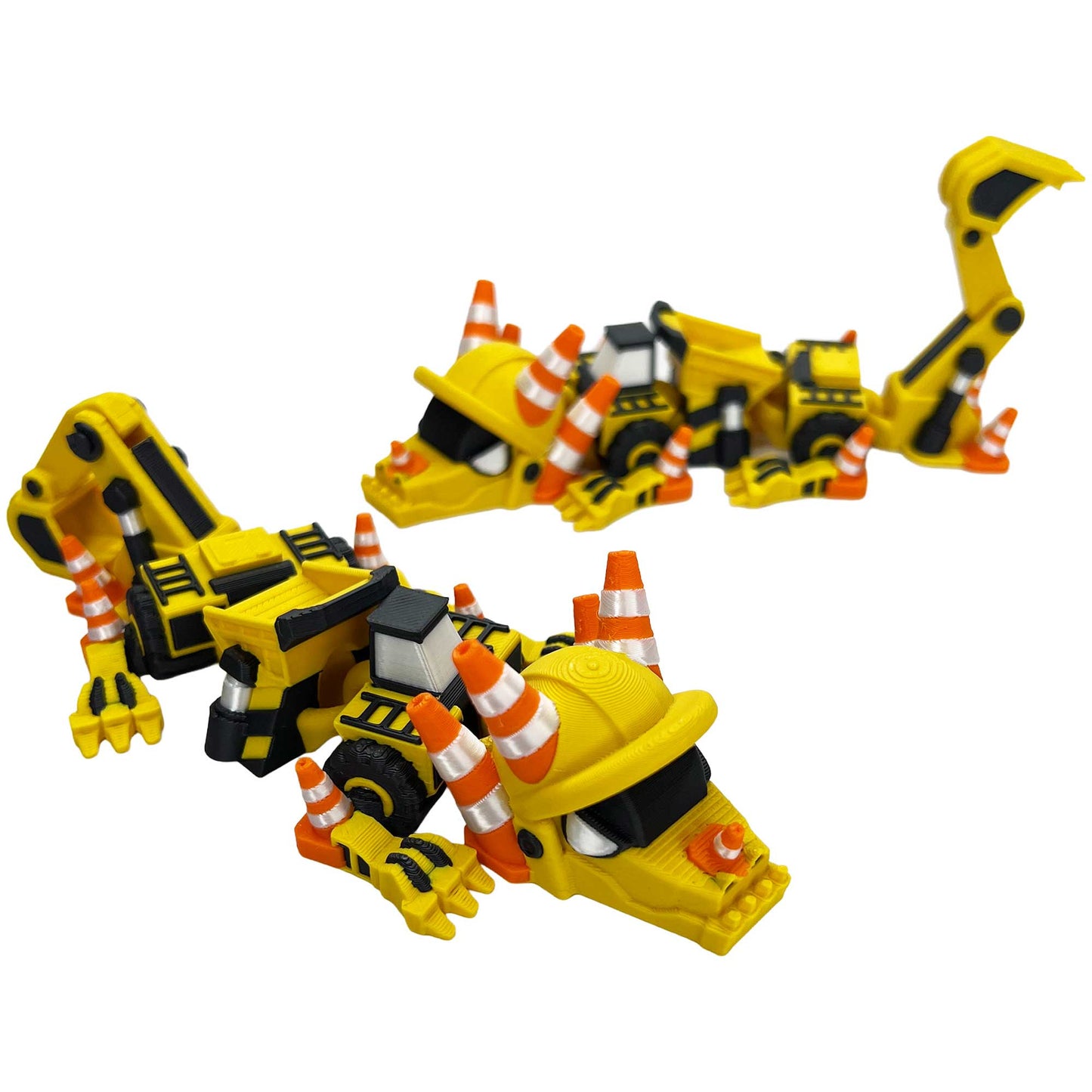 Mini Construction Dragon – 3D Printed Collectible