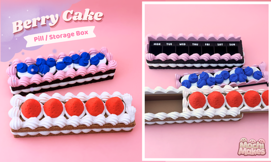 Berry Cake Pill Box