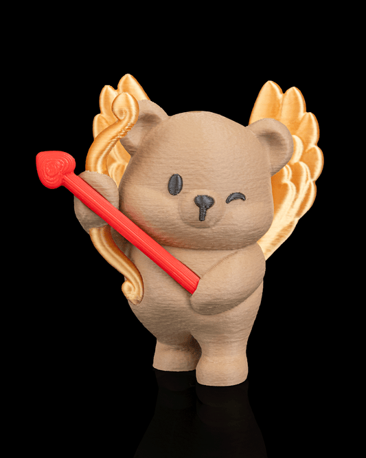 Cupid Cub Bear Keychain