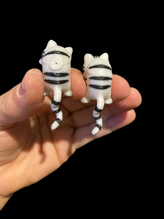 Purr-ced Cat Earrings