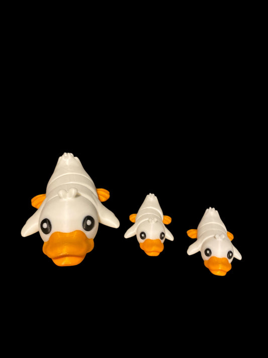 Set of three ducks