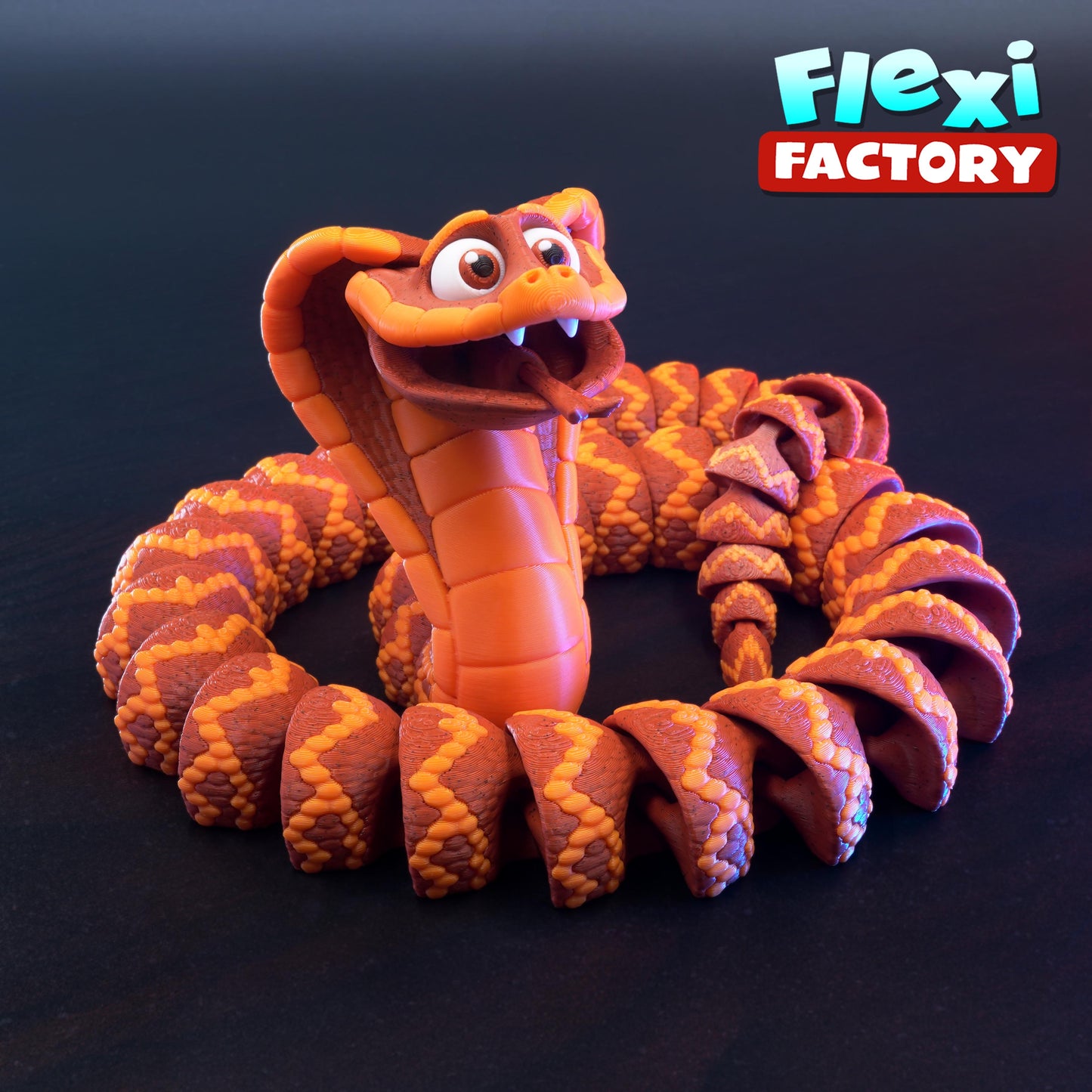 Flexi King Cobra – Fierce, Flexible & Full of Attitude