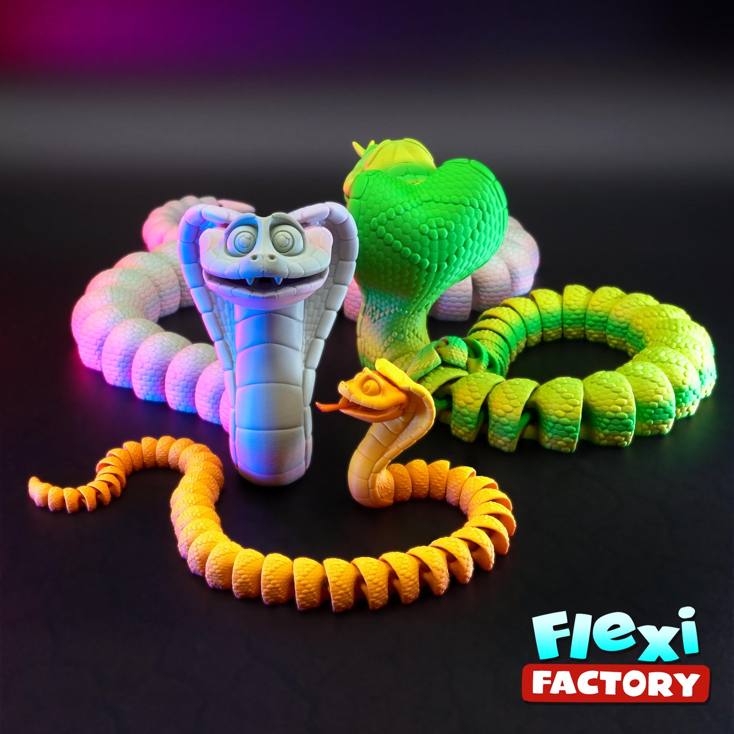 Flexi King Cobra – Fierce, Flexible & Full of Attitude