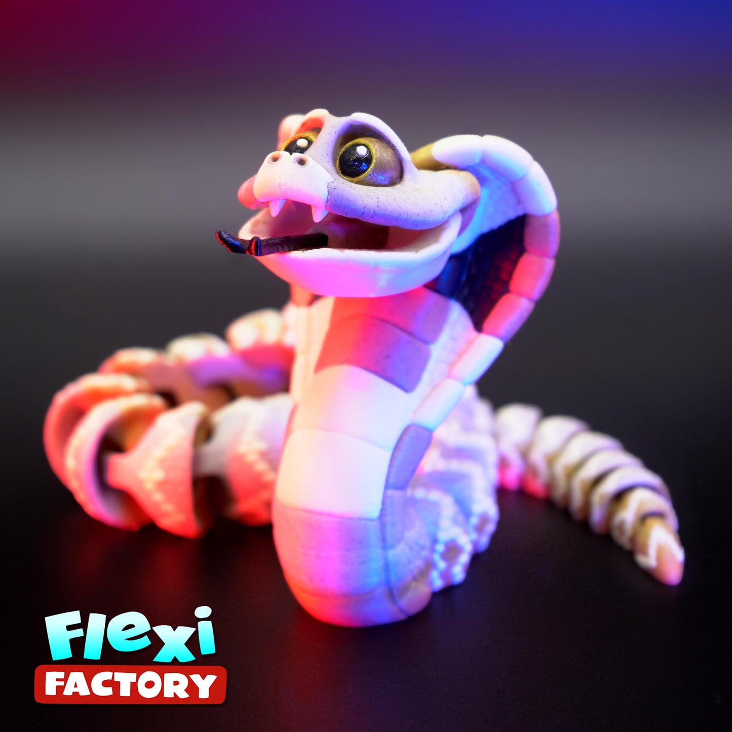 Flexi King Cobra – Fierce, Flexible & Full of Attitude