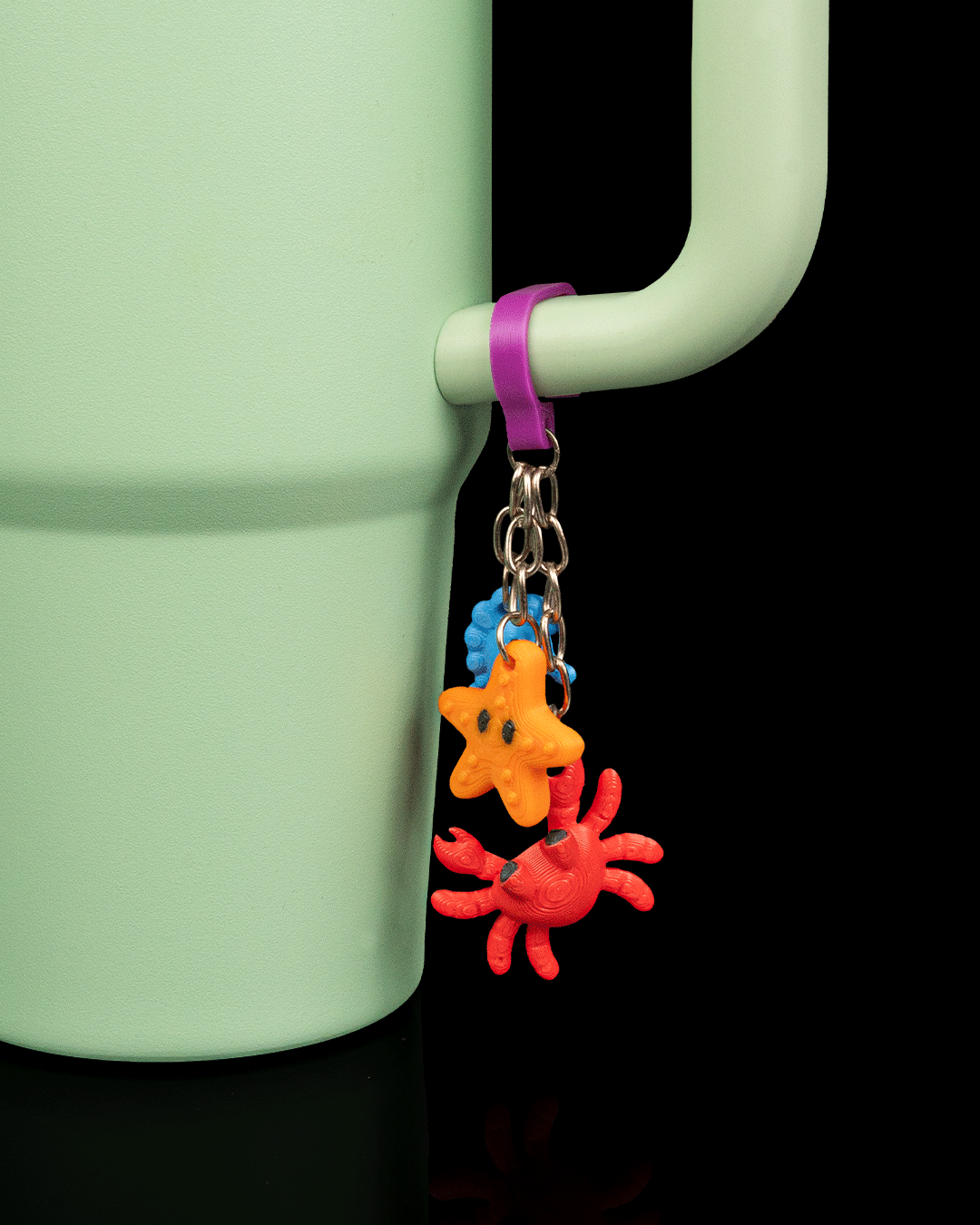 Deep Sips – Straw Topper & Charm