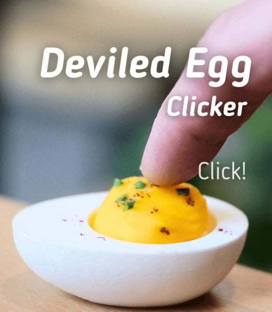 Deviled Egg Clicker — Tiny, Tactile, Totally Addictive!