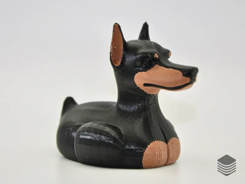 Fierce, Loyal, and Full of Attitude — Meet the Doberman Duck!