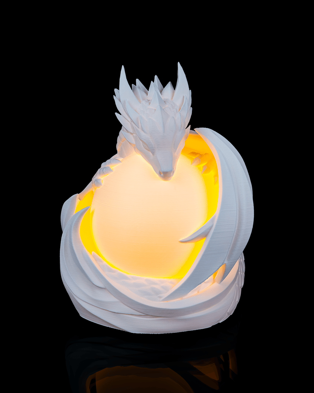 Dragon Sphere Table Lamp