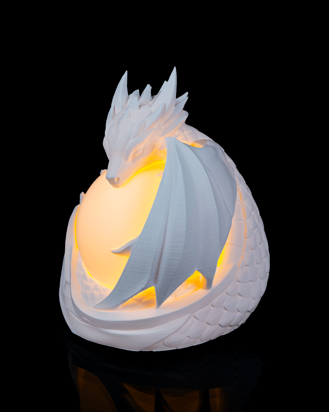 Dragon Sphere Table Lamp