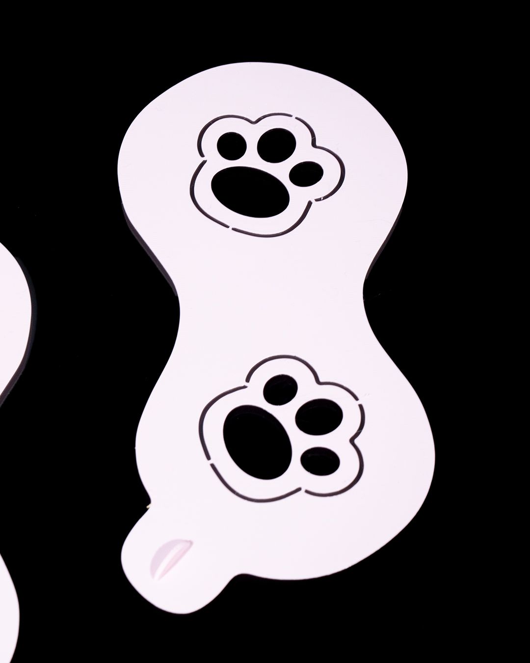 Easter Bunny Footprint Stencil (set of 6)