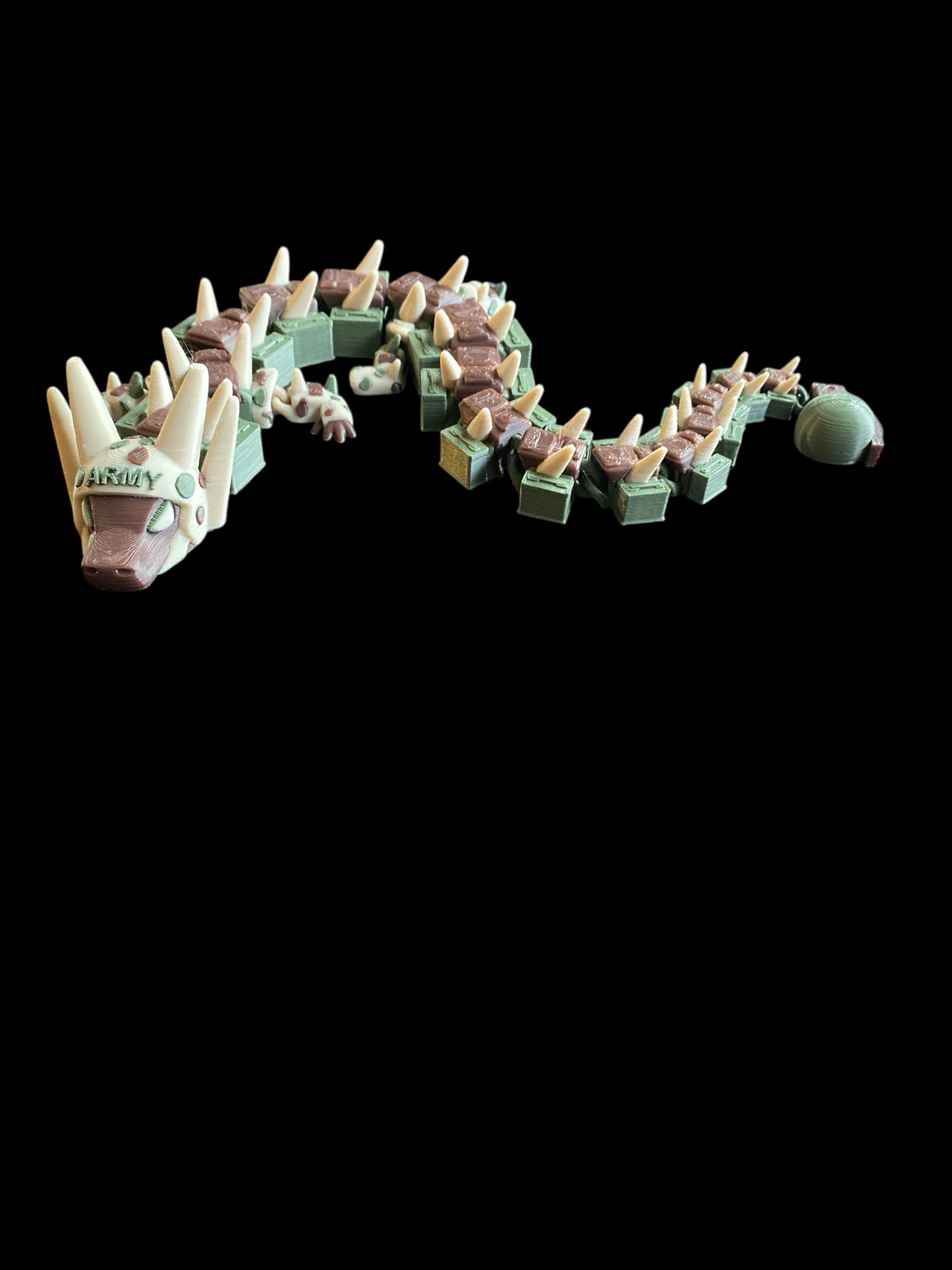 The U.S. Army Dragon – 18 Inches of Tactical Power 🐉 Designed by Steven Wolf Studio