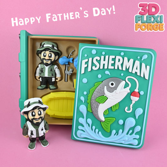 Fisherman Book Playset