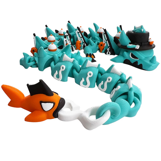 Fishing Dragon with Tacklebox