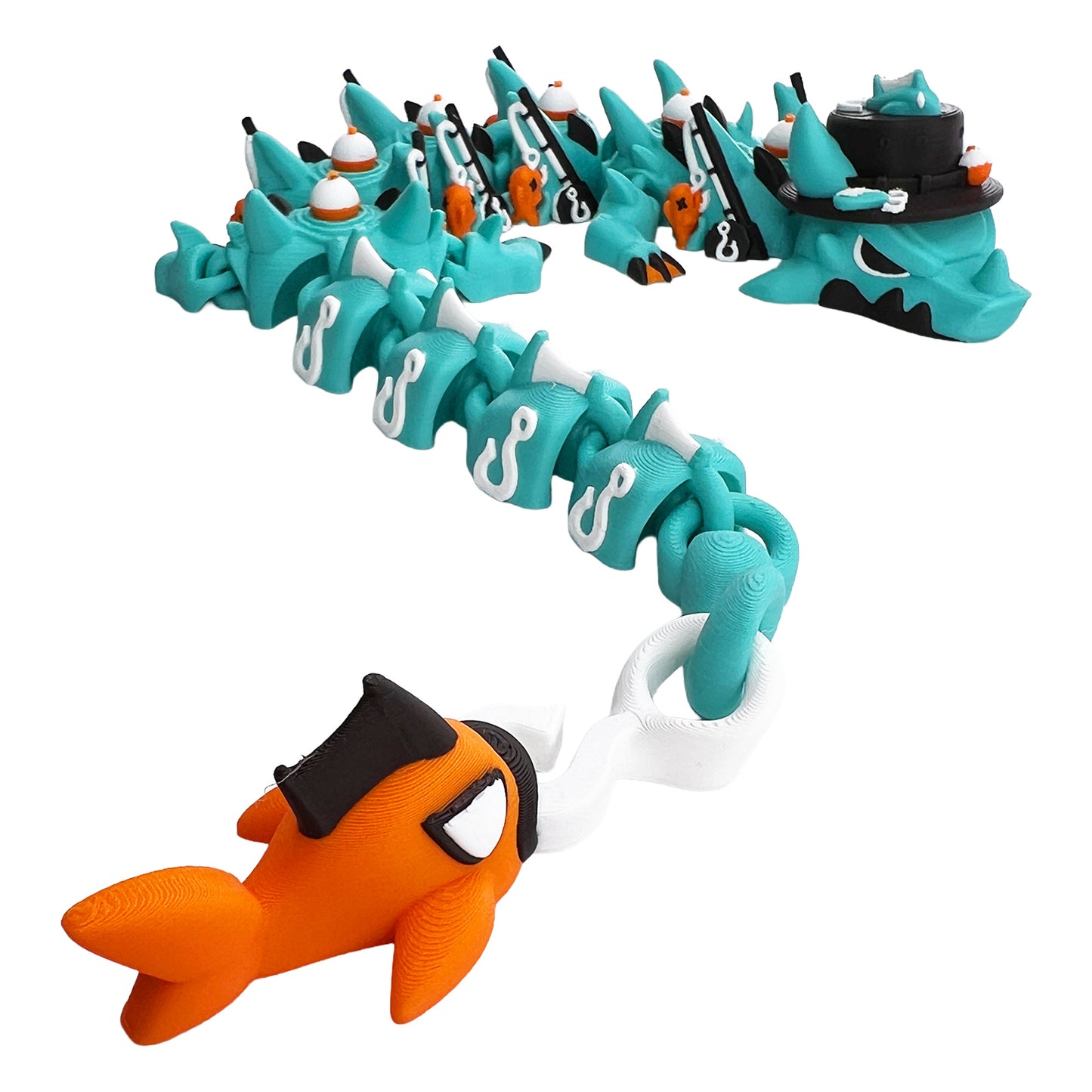 Fishing Dragon with Tacklebox
