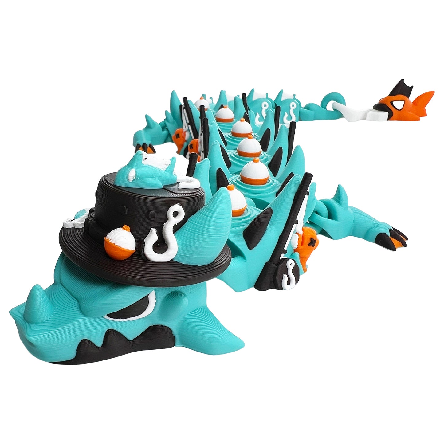 Fishing Dragon with Tacklebox