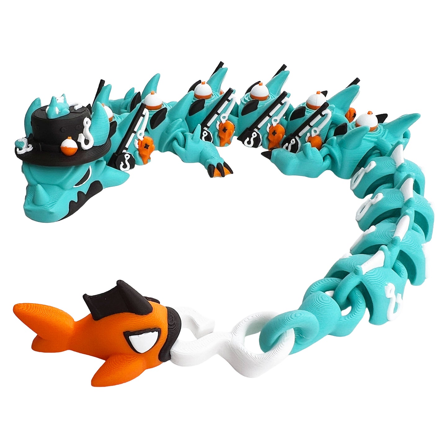 Fishing Dragon with Tacklebox