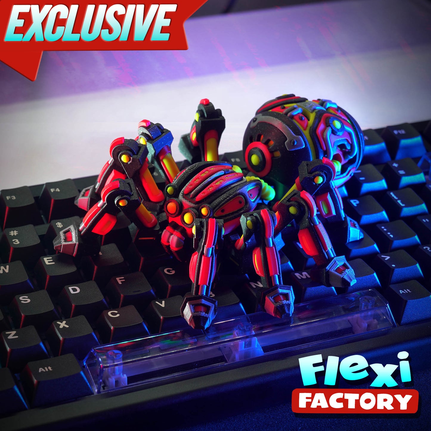 Cyber Spider – Articulated, Futuristic & Ready to Wiggle!