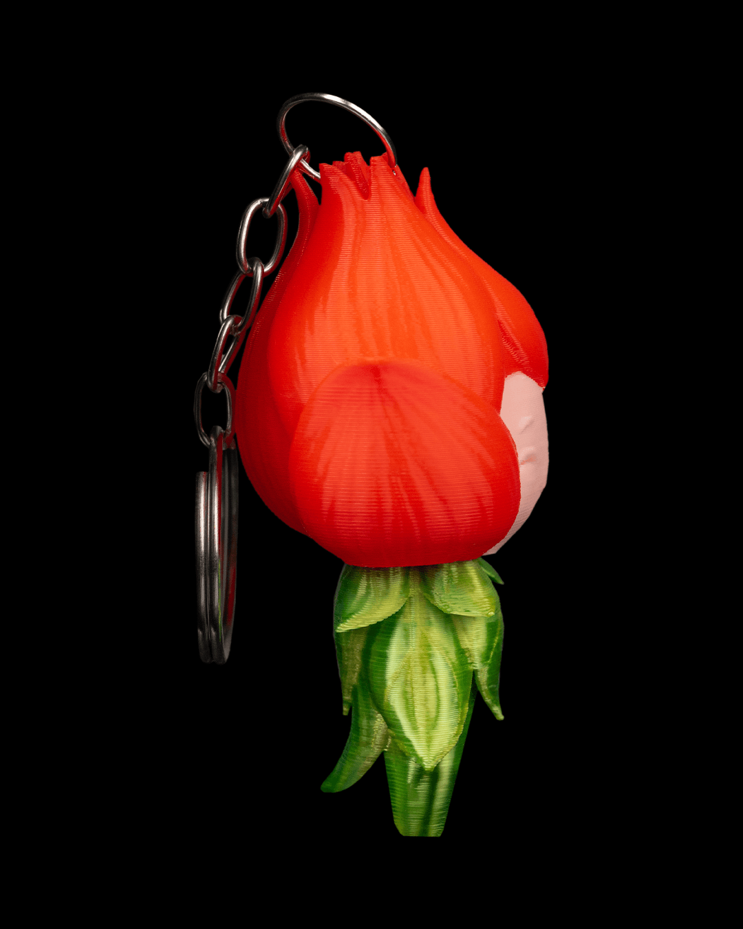 🌸 Flo, the Flower Spirit Keychain or Bookbag Charm