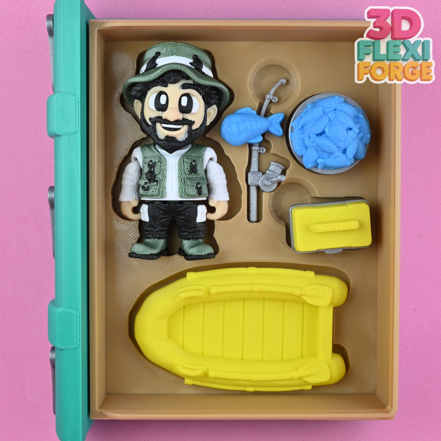 Fisherman Book Playset