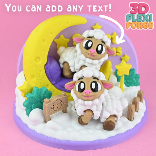 Sweet Dreams Lamb Diorama