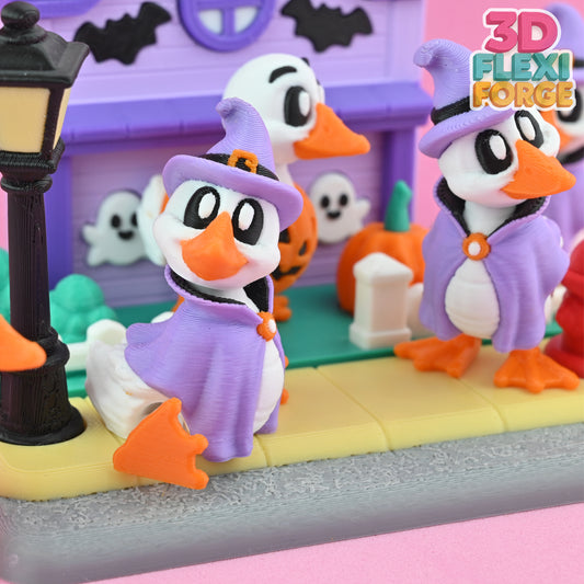Halloween Goose Book Playset