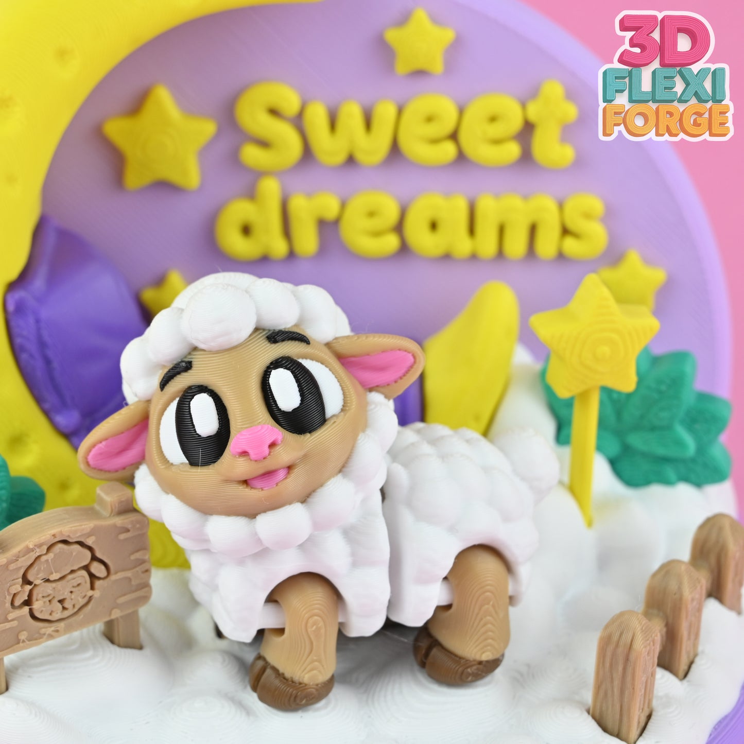 Sweet Dreams Lamb Diorama