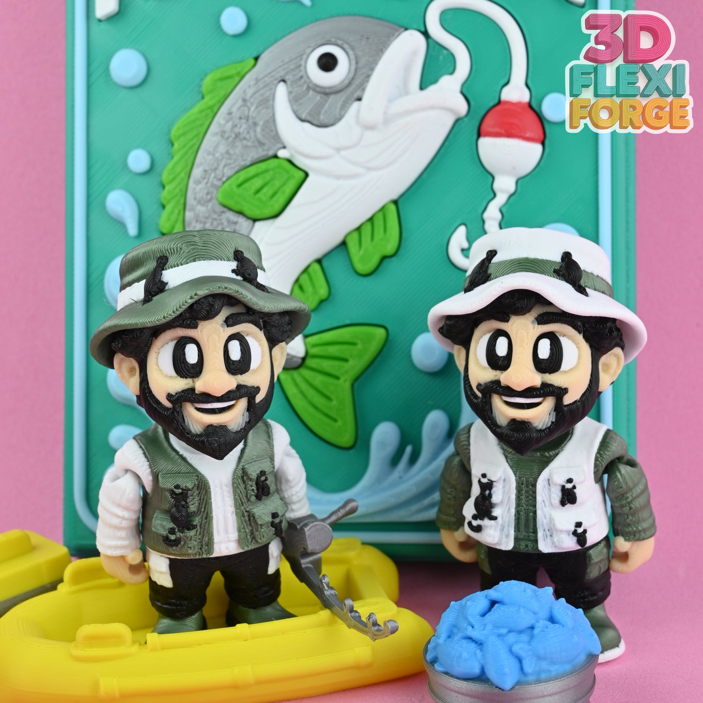 Fisherman Book Playset
