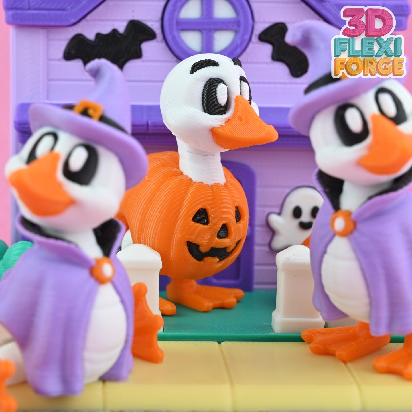 Halloween Goose Book Playset