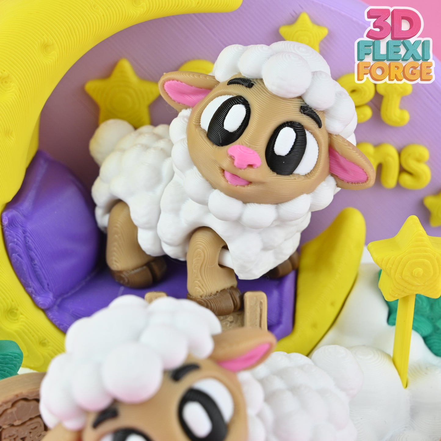 Sweet Dreams Lamb Diorama