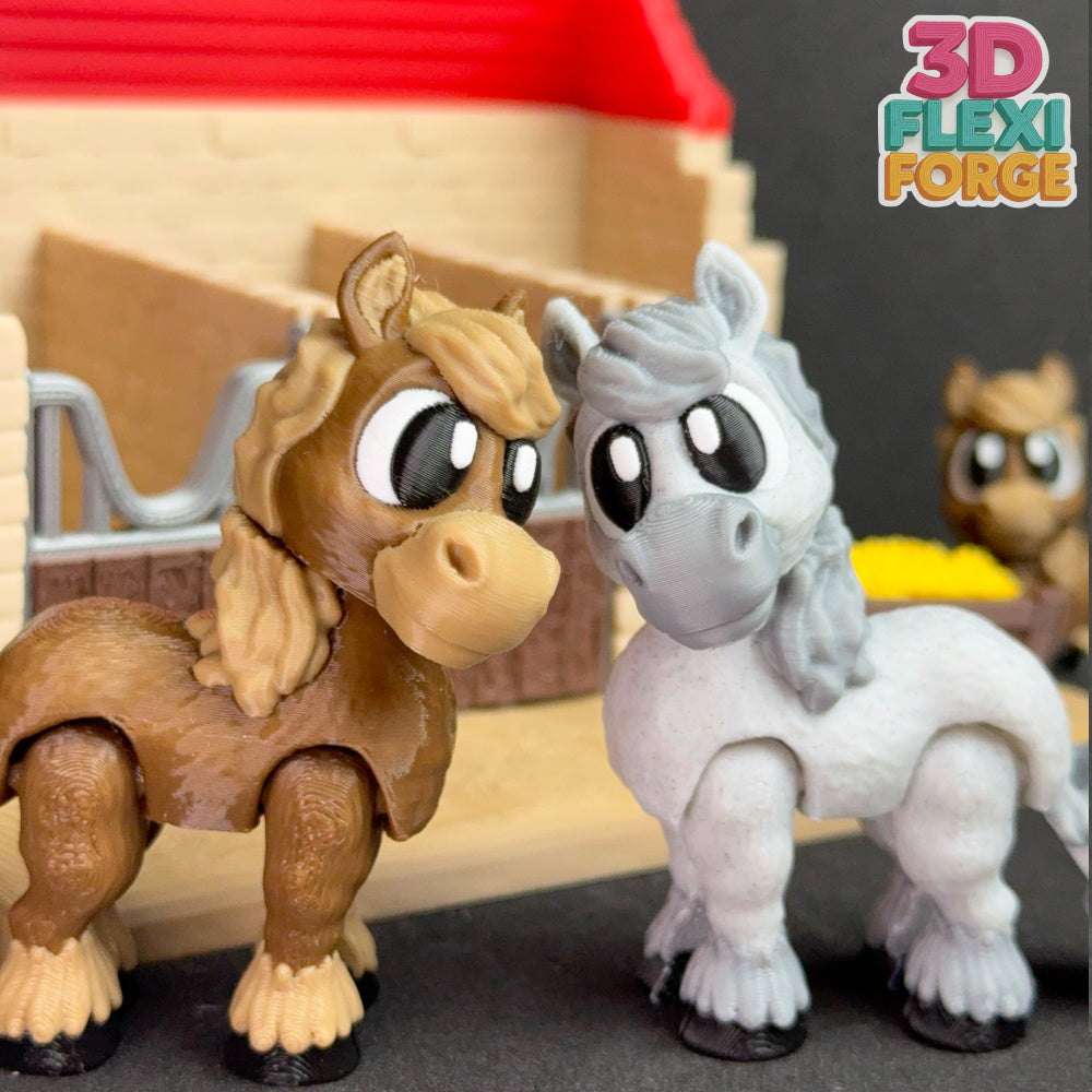Flexi Horses & Stable Set