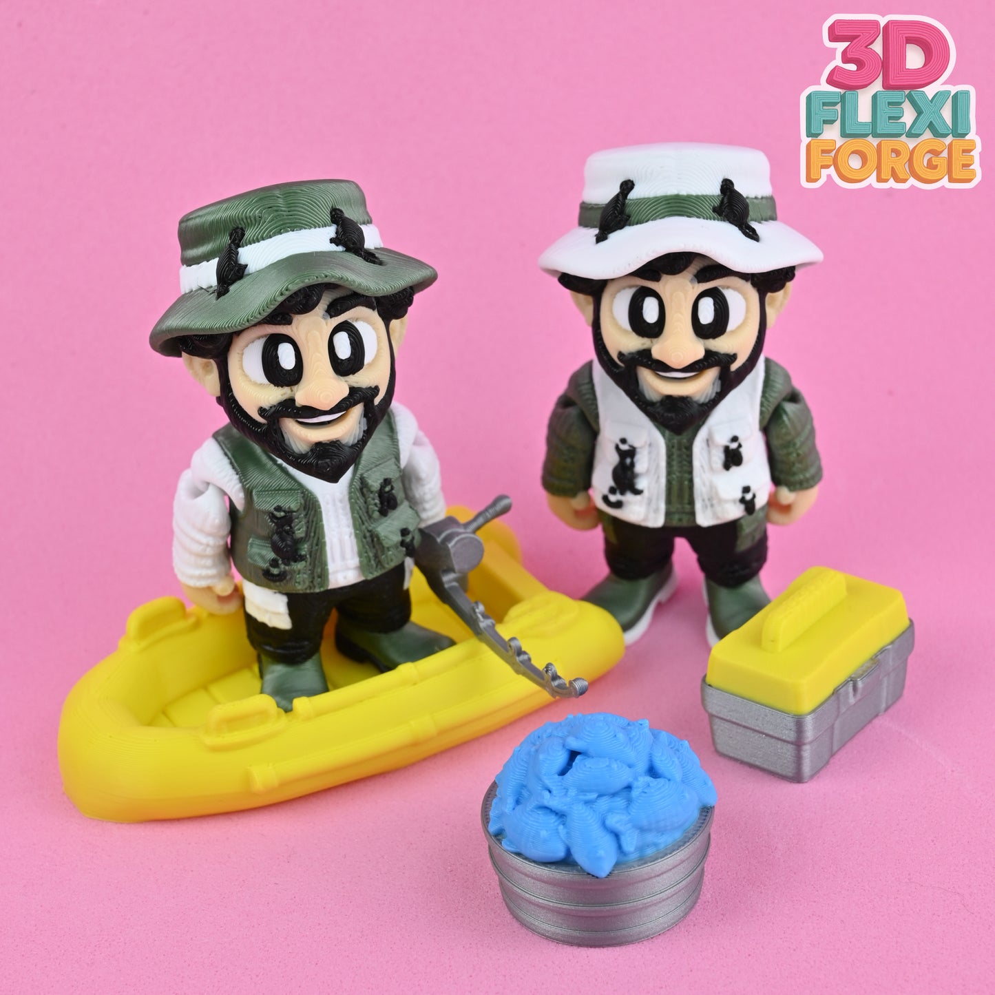 Fisherman Book Playset