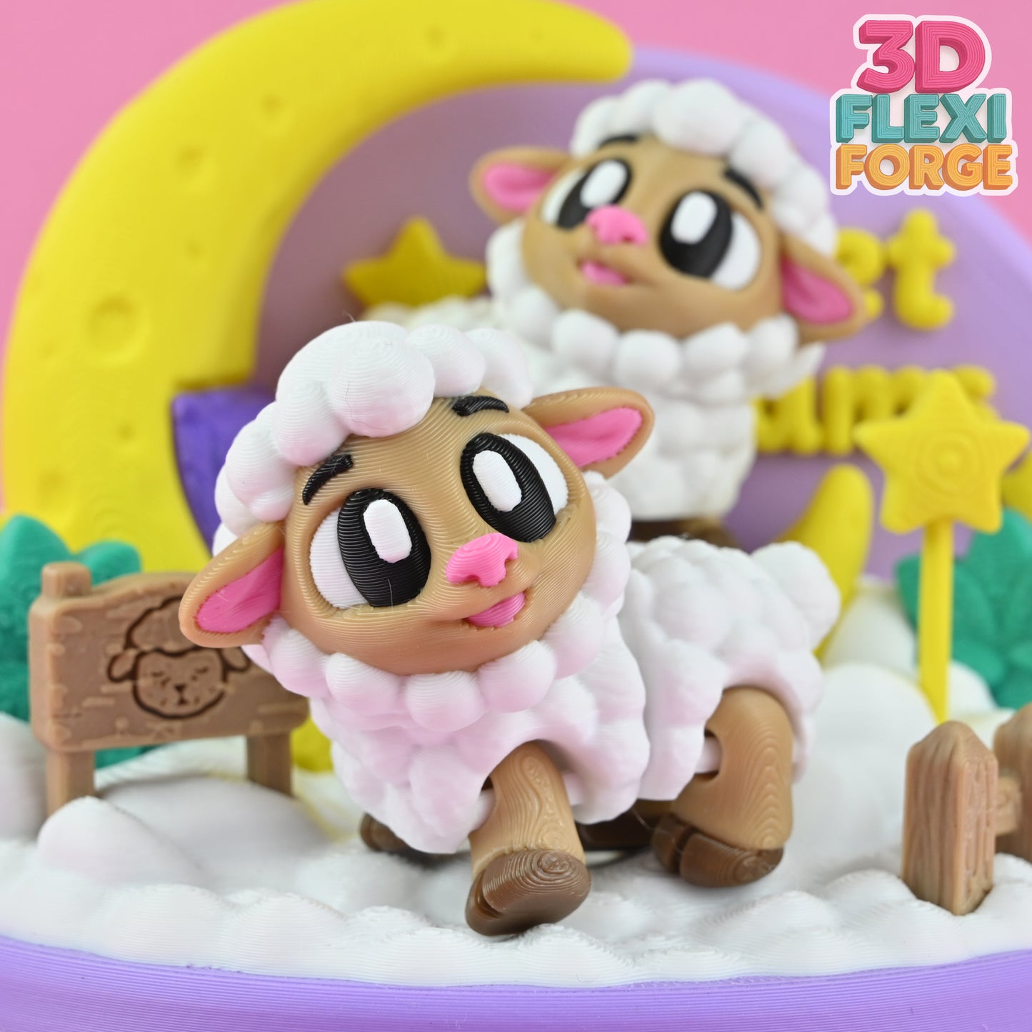 Sweet Dreams Lamb Diorama