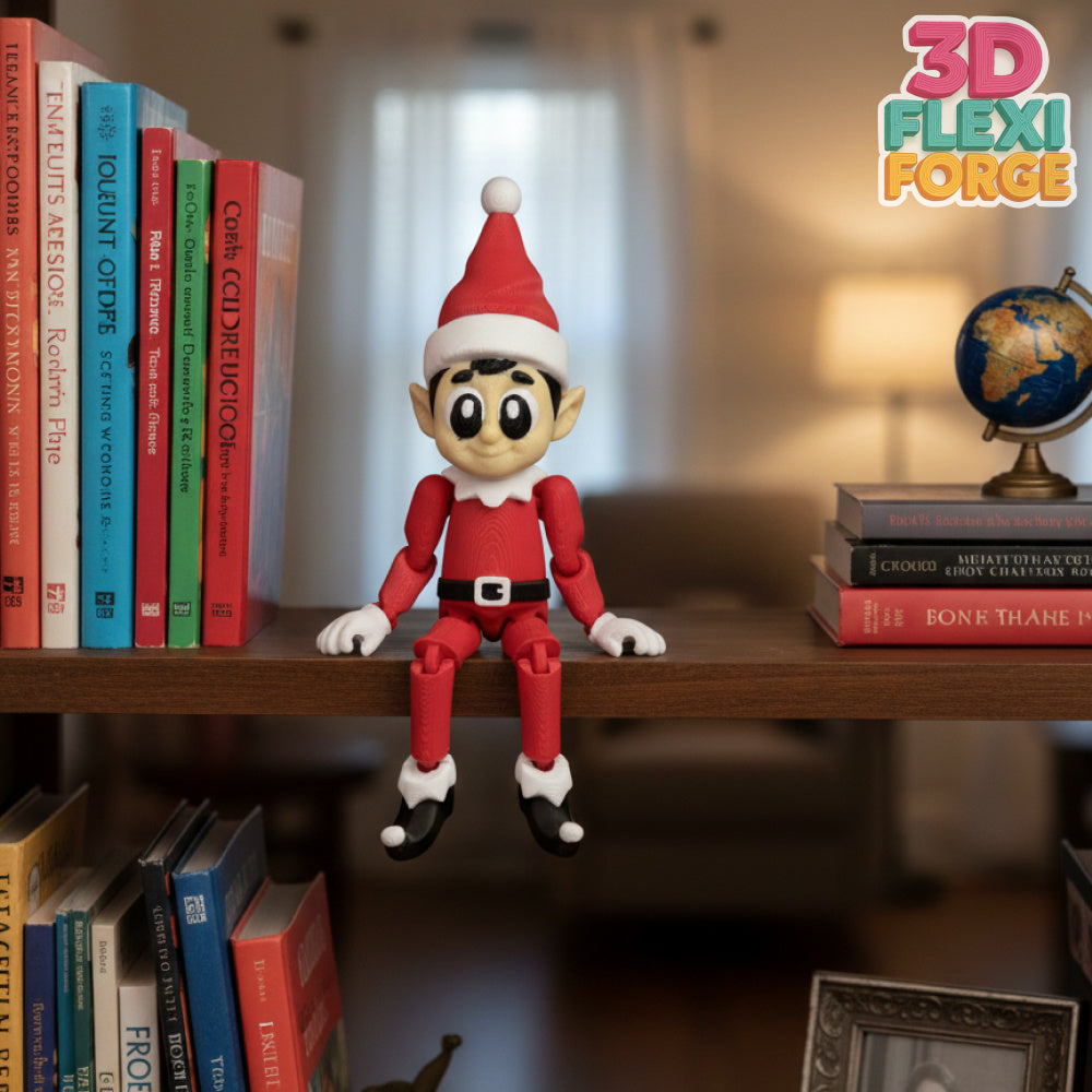 Christmas Elf in His Gift Box Set