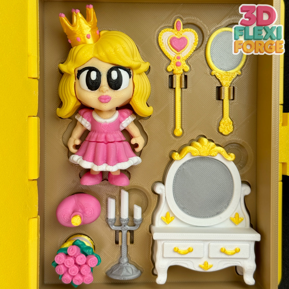 Princess & Accessory Set – A Fairytale Tucked Inside a Magical Book!