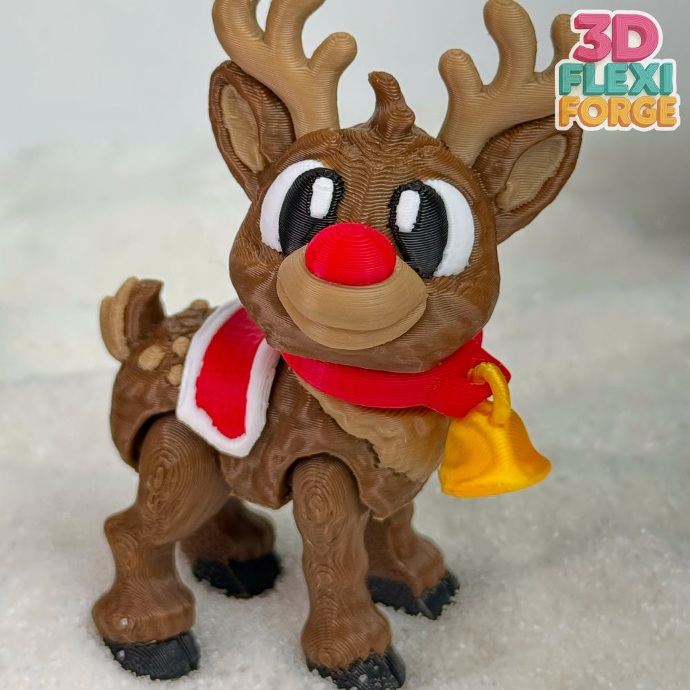 Flexi Reindeer with Sleigh – Ready to Dash Through the Snow!