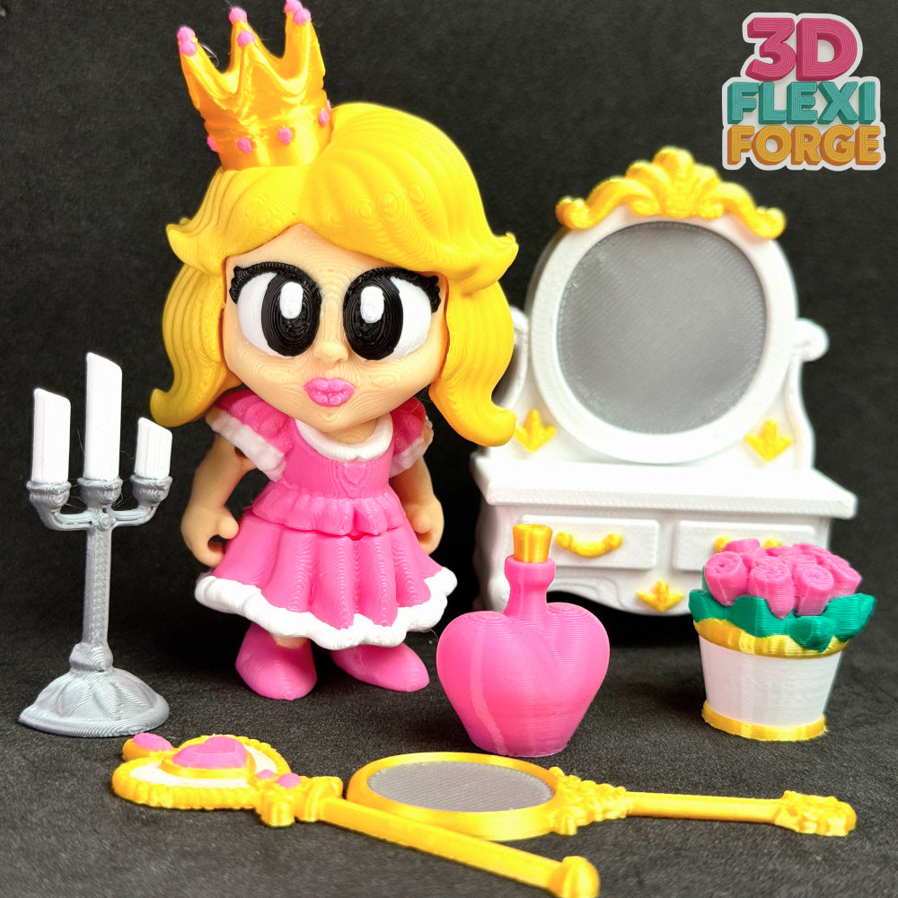 Princess & Accessory Set – A Fairytale Tucked Inside a Magical Book!