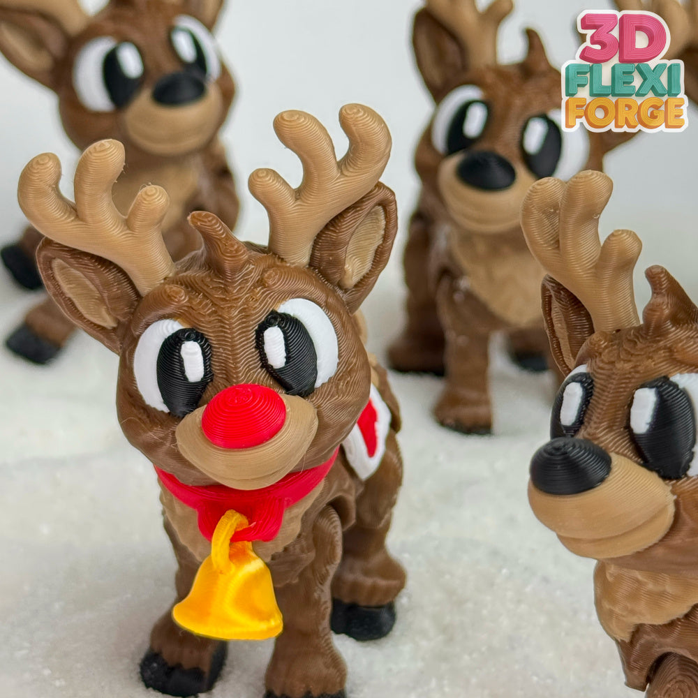 Flexi Reindeer with Sleigh – Ready to Dash Through the Snow!